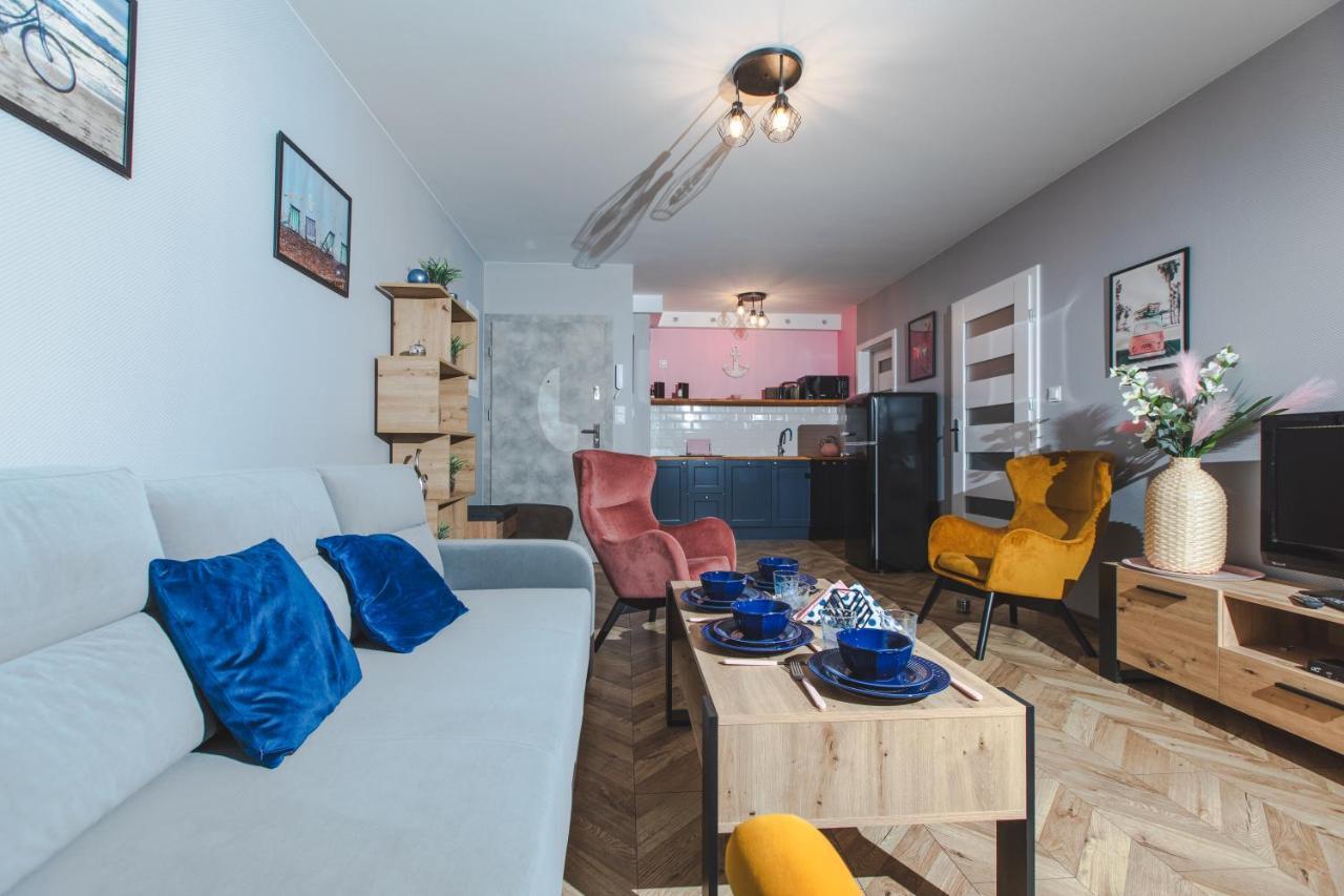 Nowy Apartament A3-Pba- Kryty Basen - Dwie Sypialnie - Salon -Aneks -Duzy Taras Pobierowo Buitenkant foto